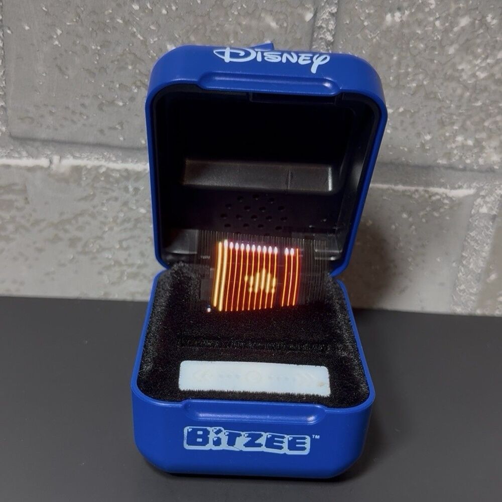 Disney Bitzee Interactive Digital Pet Blue Tested Works LED Bulb Issue